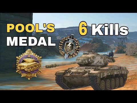 World of tanks blitz M41 Bulldog - 6 Kills 1,5K Damage