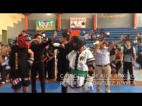 ROBERTO RODRÍGUEZ JUÁREZ KICK BOXING