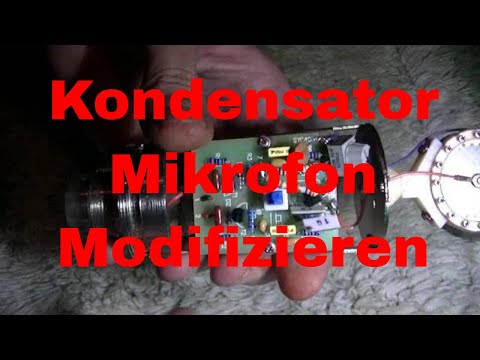 Kondensator Mikrofon Modifikation und Ergebnis - eflose #745