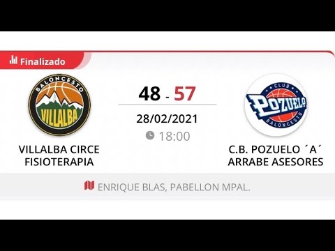 Junior masc A. VILLALBA CIRCE FISIOTERAPIA - CB POZUELO