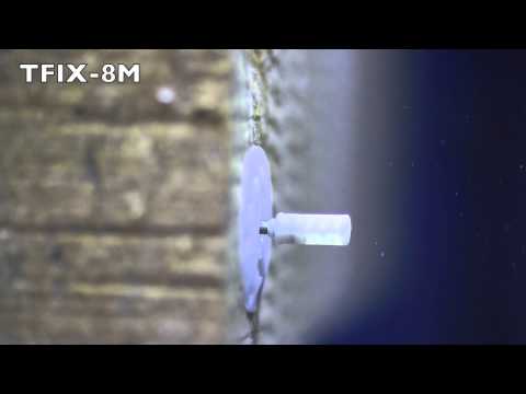 TFIX 8M Siltumizolācijas stiprināšanas dībelis ar metāla naglu un uzkausēto galvu