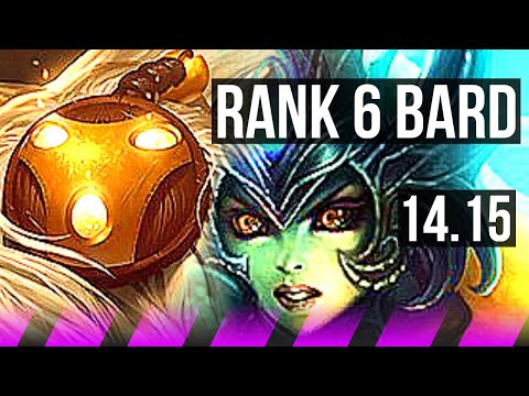 BARD & Ezreal vs NAMI & Miss Fortune (SUP) | Rank 6 Bard, 5/4/23, 18k DMG | BR Challenger | 14.15