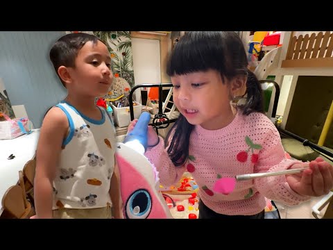 LUCUNYA KEBANGETAN! AMEENA & CIPUNG MAIN BARENG