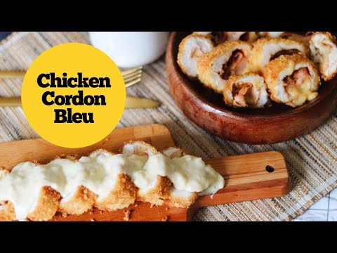 Chicken Cordon Bleu Recipe | with creamy dijon sauce | Best cordon bleu | how to make cordon bleu