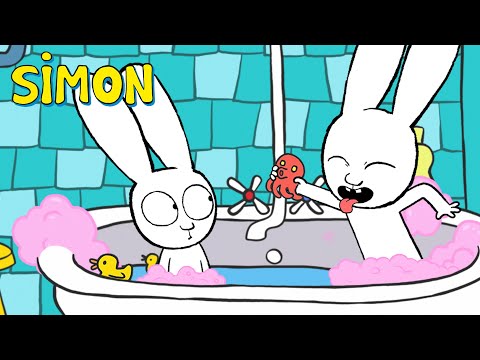 Capa de Missão Supersônica na Banheira | Simon | Episódios Completos 1h | Temp. 4 | Desenhos animados