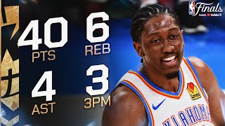 Jalen Williams - Shai Gilgeous-Alexander - Oklahoma City Thunder - Indiana Pacers