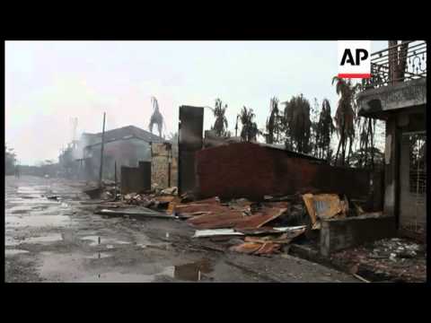 UNEASY CALM IS HOLDING IN RAKHINE STATE AFTER RECENT FIGHTING