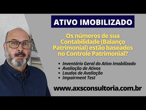 Controle Patrimonial x Balanço Patrimonial Consultoria Empresarial Passivo Bancário Ativo Imobilizado Ativo Fixo