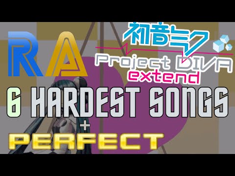 6 самых сложных треков на Extreme Perfect [Project DIVA Extend (PSP)]