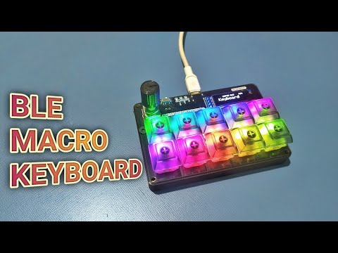 ESP32 BLE Macro Keyboard