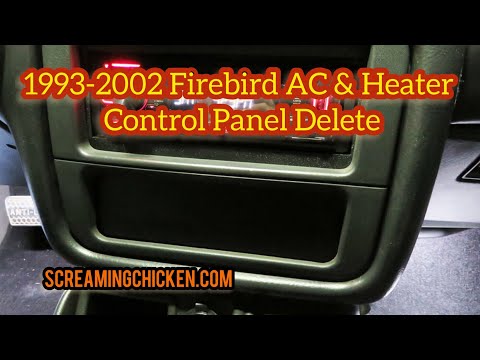 𝟏𝟗𝟗𝟑-𝟐𝟎𝟎𝟐 𝐅𝐢𝐫𝐞𝐛𝐢𝐫𝐝 𝐀𝐂 & 𝐇𝐞𝐚𝐭𝐞𝐫 𝐂𝐨𝐧𝐭𝐫𝐨𝐥 𝐏𝐚𝐧𝐞𝐥 𝐃𝐞𝐥𝐞𝐭𝐞