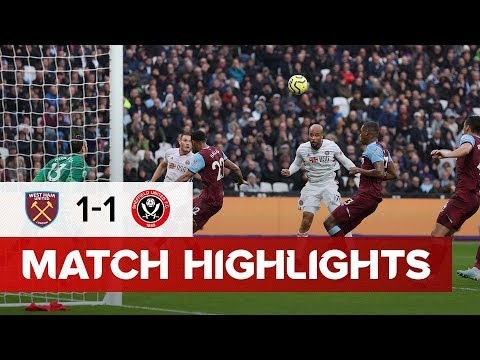 West Ham 1-1 Sheffield United | Premier League Highlights