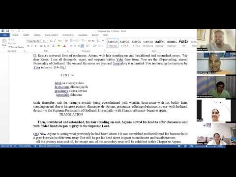 Session 64 Bhagavadgita HG Ananta Gopa Prj Prj Bhakti Shastri Gachibowli Satsang 04 Mar 24