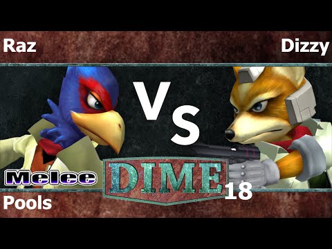 DIME 18 Melee - [MB] Raz (Falco) vs Dizzy (Fox) - Pools