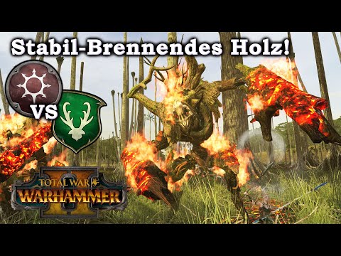 Holz: Brennt stabil im Wald! Norsca vs Waldelfen - Total War: Warhammer 2 Multiplayer