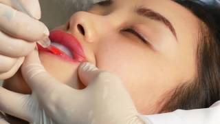 Lip permanent make up