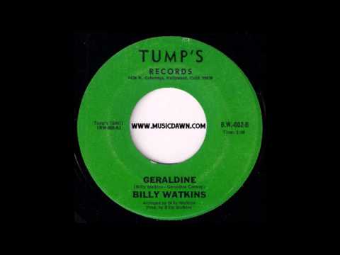 Billy Watkins - Geraldine [Tump's] Funk Gospel 45 Video