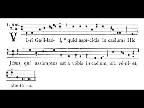Viri Galilaei and Videntibus Illis, Two Antiphons