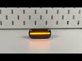 LED dynamické smerovky - Audi A3 / A4 / A6 / A8 / TT (2001->) dymové oranžové - Video Youtube
