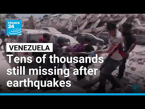 Venezuela: Tens of thousands still missing after twin earthquakes