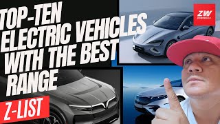 Top 10 EVs with the Longest Ranges in the Philippines | Z-List S02E01 | Zigwheels.Ph