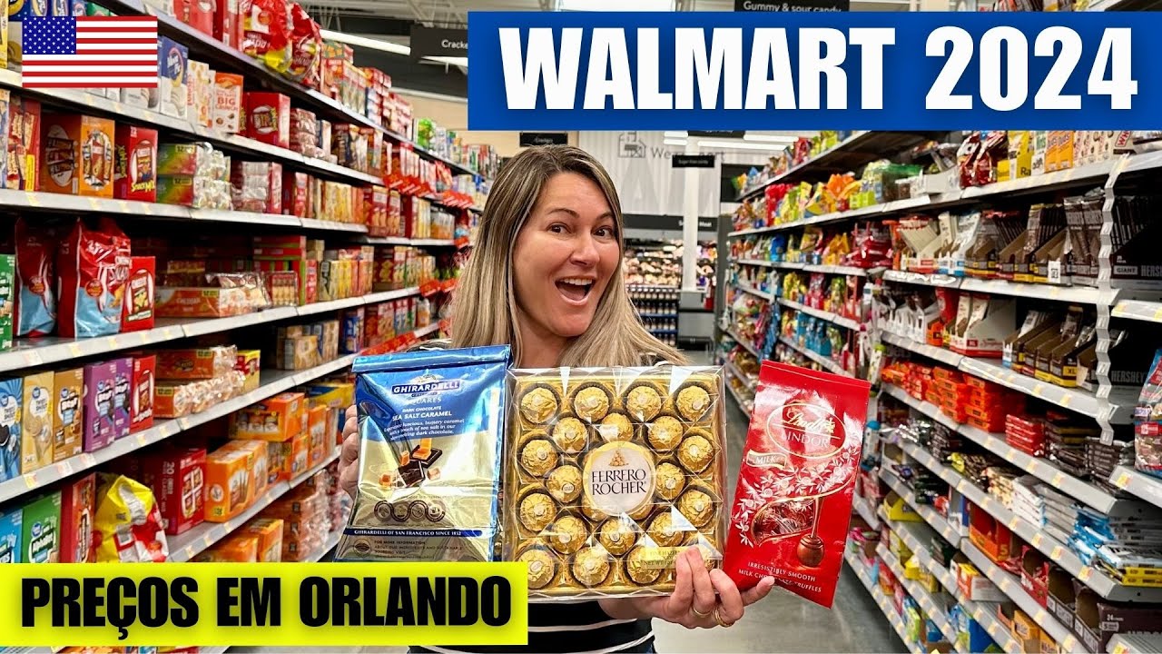 É SENSACIONAL os DOCES nos ESTADOS UNIDOS: PREÇOS ATUALIZADOS no WALMART 2024
