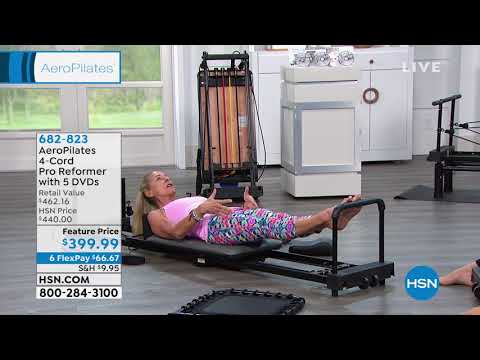 AeroPilates 4Cord Pro Reformer with 5 DVDs