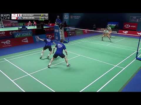 Takuro Hoki Yugo Kobayashi vs Christopher Grimley Matthew Grimley | Badminton World Championships