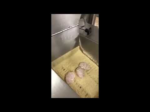 Crumb breading machine