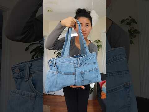 totebag made from jeans!
