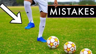 The 20 Most Common Beginner Soccer Mistakes