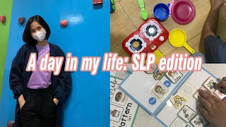 SLP VLOG 👂 🧠 🗣 | a day in my life as a speech and language pathologist