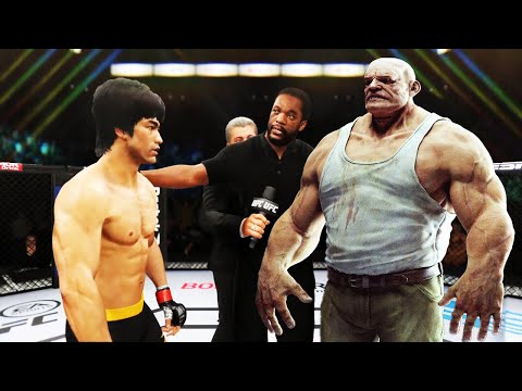 UFC 4 I Bruce Lee vs. The Goon (EA Sports UFC 4)