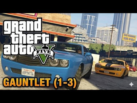 GTA V ENHANCED GAMEPLAY WALKTHROUGH I Mission #68 Gauntlets  [60FPS] - No Commentary