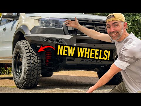 Ford Ranger Build – New Wheels & Aftermarket Steel Bumper