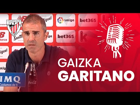 Imagen de portada del video garitano Gaizka Garitano | Athletic Club 2 – 0 Alavés | post-match