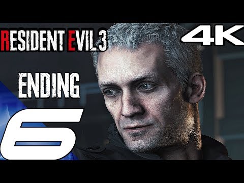 RESIDENT EVIL 3 Remake - Gameplay Walkthrough Part 6 - Ending & Final Boss Fight (4K 60FPS)