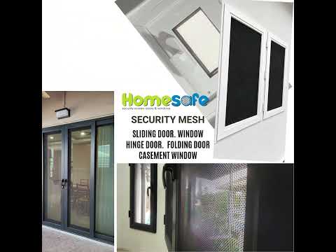 Custom Mosquito Net, Security Mesh & Aluminium Doors | HOMENET Malaysia