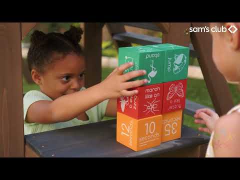 thumbnail video image 2 of Zona de Juego de Exterior Kidkraft  Wilderness, 2 of 8