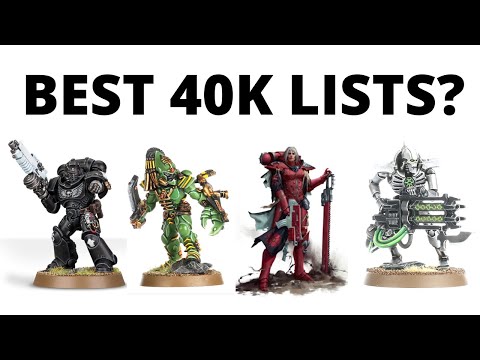 Five Strong Warhammer 40K Army Lists - What's Good in Nephilim?