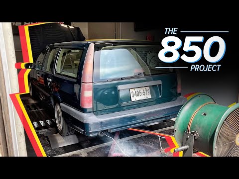 300k Mile Volvo 850 Hits the Dyno & The Engines Get Pulled Out - The 850 Project - Episode 2