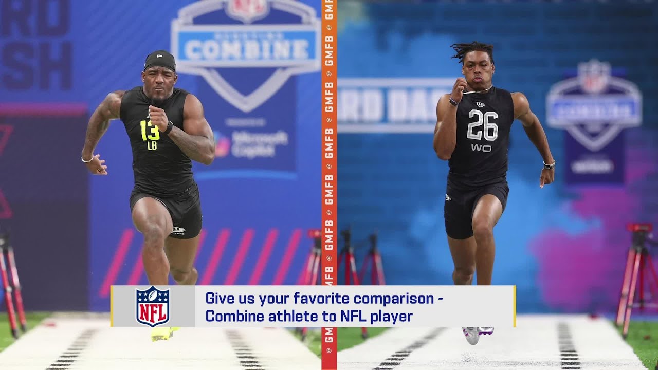 Favorite combine comparison to NFL player | 'GMFB'