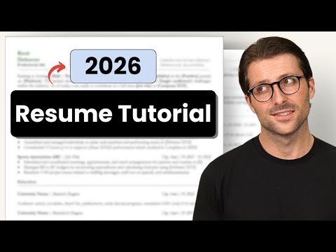 How To Write a Resume in 2026 (Free Resume Template)