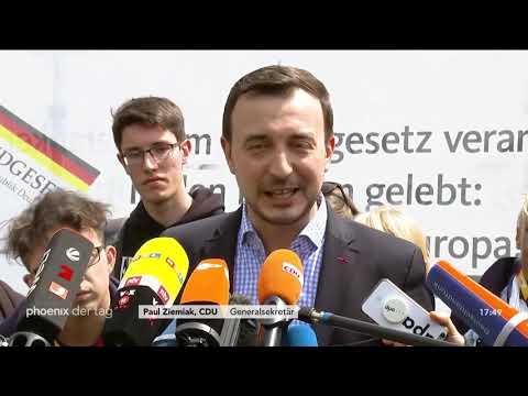 Paul Ziemiak zur Antwort der CDU auf das Video des Youtubers Rezo am 23.05.19