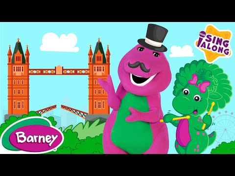 London Bridge is Falling Down | Barney Nursery Rhymes and Kids Songs
