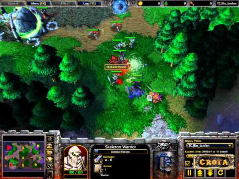 Fantafinction (UD) vs Th000 (HU) - G1 - WarCraft 3 - WC514