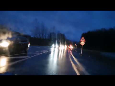 Die Erste Trabant Fahrt auf dem neuen Teilstück A46  Bestwig - Olsberg