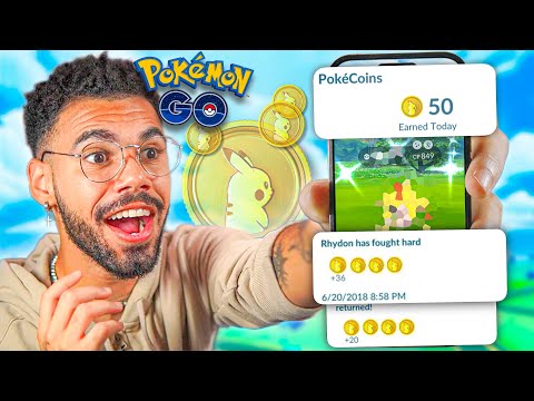 ÚNICO MÍTICO QUE DA POKECOINS GRÁTIS… 😨😍😍 #pokemongo