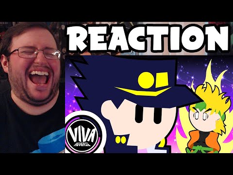 Gor's "JoJo's Bizarre Adventure Stardust Crusaders But Really Really Fast Animation" REACTION