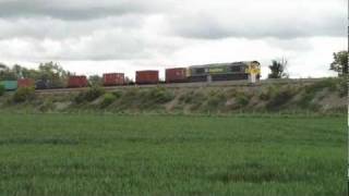 preview picture of video 'Great Western Mainline Near South Moreton 14.05.2011'